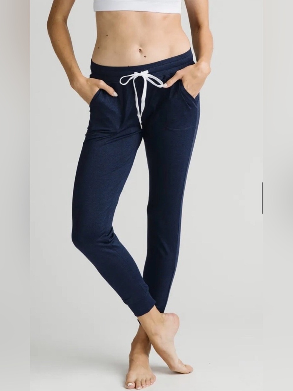 ZYIA Cozy Joggers Women’s Medium Navy Blue Performance Stretch Pants